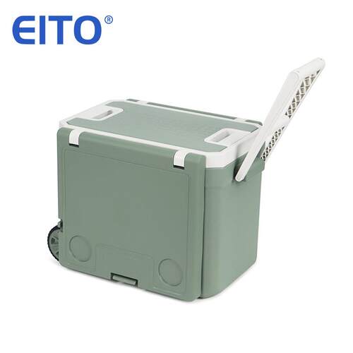 ETO拉杆保温块箱I折叠可携式冰桶户外移动鱼露营钓保鲜冷CH-32L藏