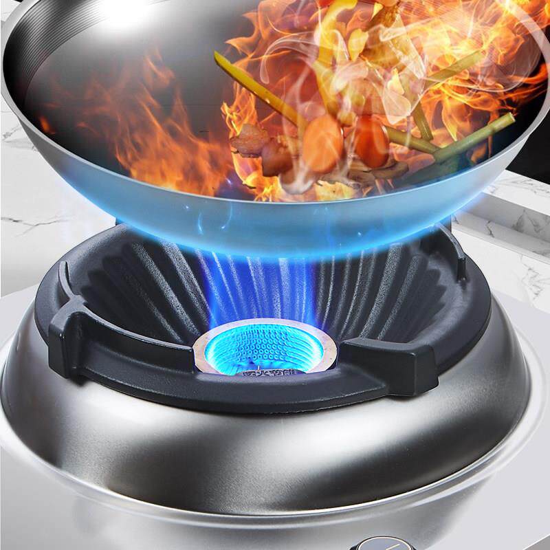 燃气灶天然气家用猛火灶直喷10kW大火力不锈钢煤气灶具嵌入式单灶