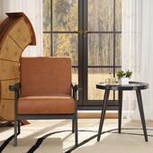 休闲实木极简单人沙发椅覆古客厅阳台家用卧室小型迷你日式 小户型