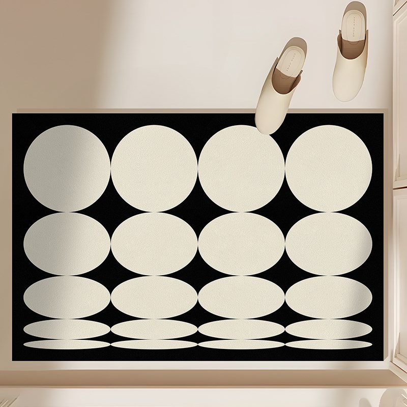 浴室地垫洗藻泥吸水脚垫欧式家用门垫卫生间淋浴间厕所门口防滑垫