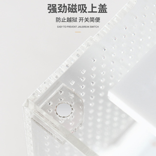 Reptizoo亚克力饲养盒竹蛉昆虫盒螳螂罐蝈蝈笼子鸣虫生态盒蟋蟀箱