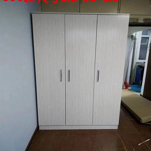 北京 大衣柜简易衣柜实木衣柜3门衣柜2门衣柜衣橱收纳柜杂物柜 包邮