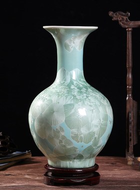 新中式茶室酒店民宿博古架高档复古茶柜玄关茶道摆件茶壶陶瓷花瓶