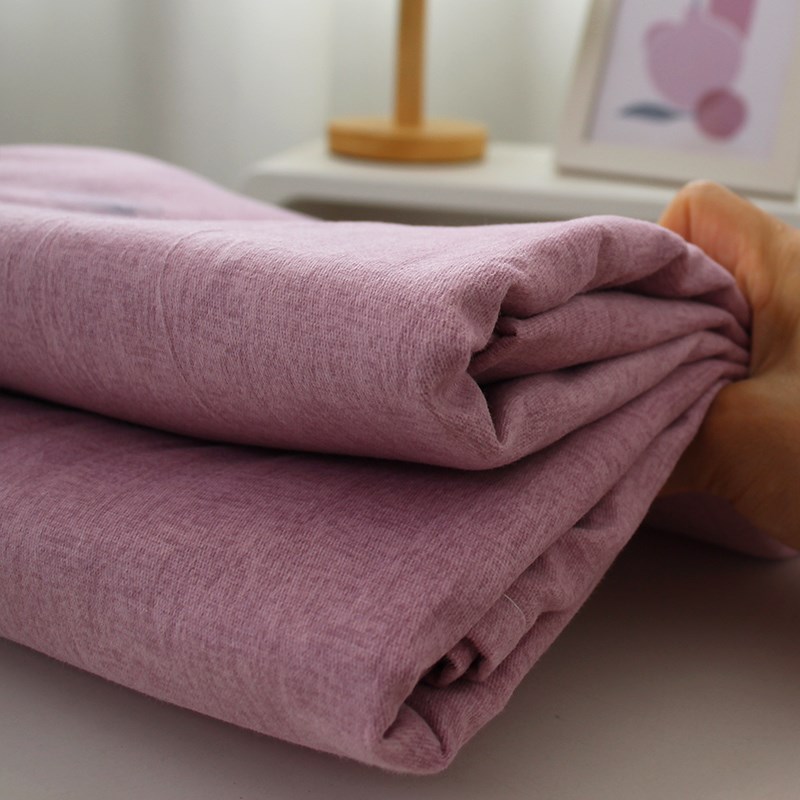 品质加厚,磨毛床单1米5纯棉棉布绒床单单件三件套裸睡秋冬保暖