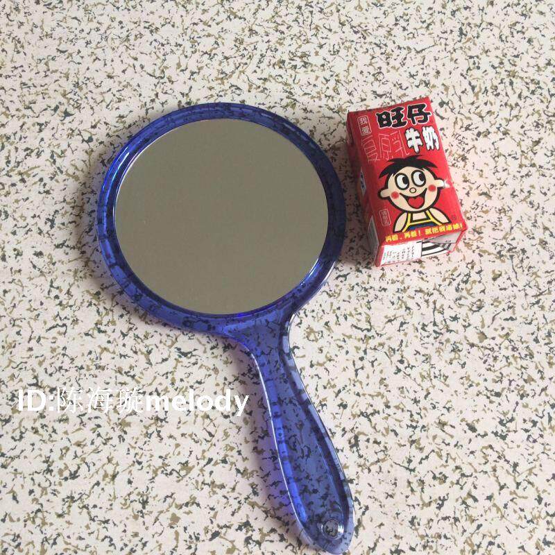 双面手柄化妆镜便携手拿美容随身梳妆镜牙科镜台式镜子带放大