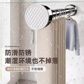 免打孔晾衣杆伸缩杆阳台支撑杆晒衣杆卫生间浴帘杆挂衣杆收缩衣架