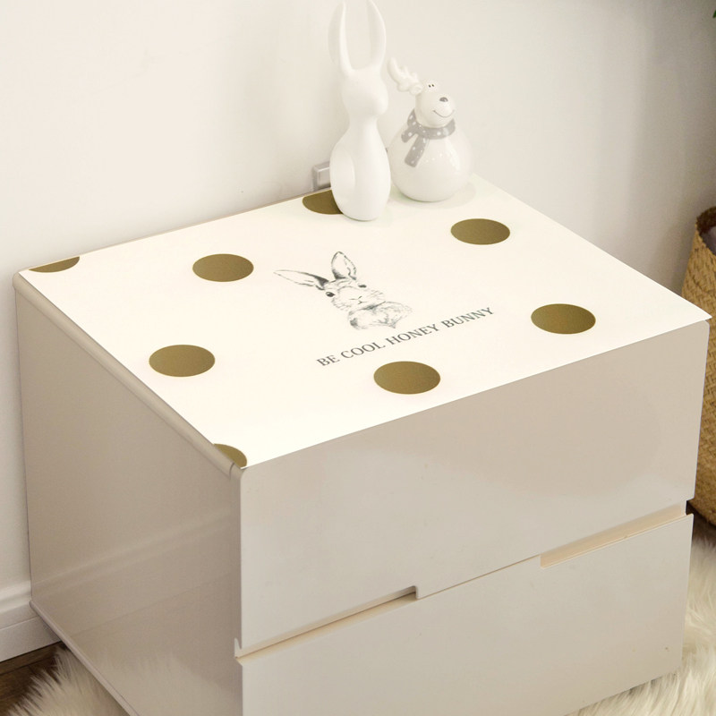 床头柜桌垫防水防油免洗pvc防烫免洗盖布北欧电视柜卡通厚桌垫,居家布艺,床头柜盖布,淘宝优惠券,粉丝福利购,淘宝优惠卷