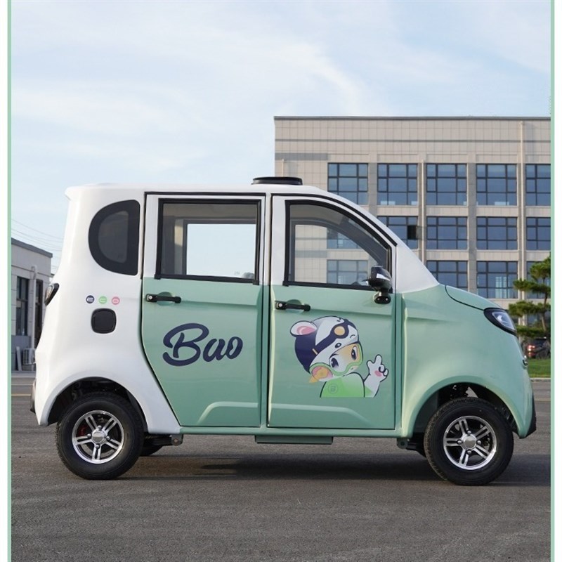 新能源电轿 1万以下新款电动四轮代步车 女士小型家用成人代步车