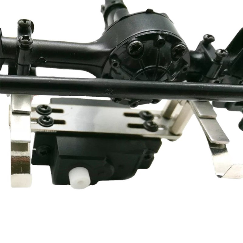 莽牛顽皮龙遥控车金属桥舵机支架莽牛模型桥上舵机改装升级配件