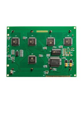 5.1寸LCD液晶屏带字库LCM240128液晶显示屏 LC7981控制器蓝屏5V