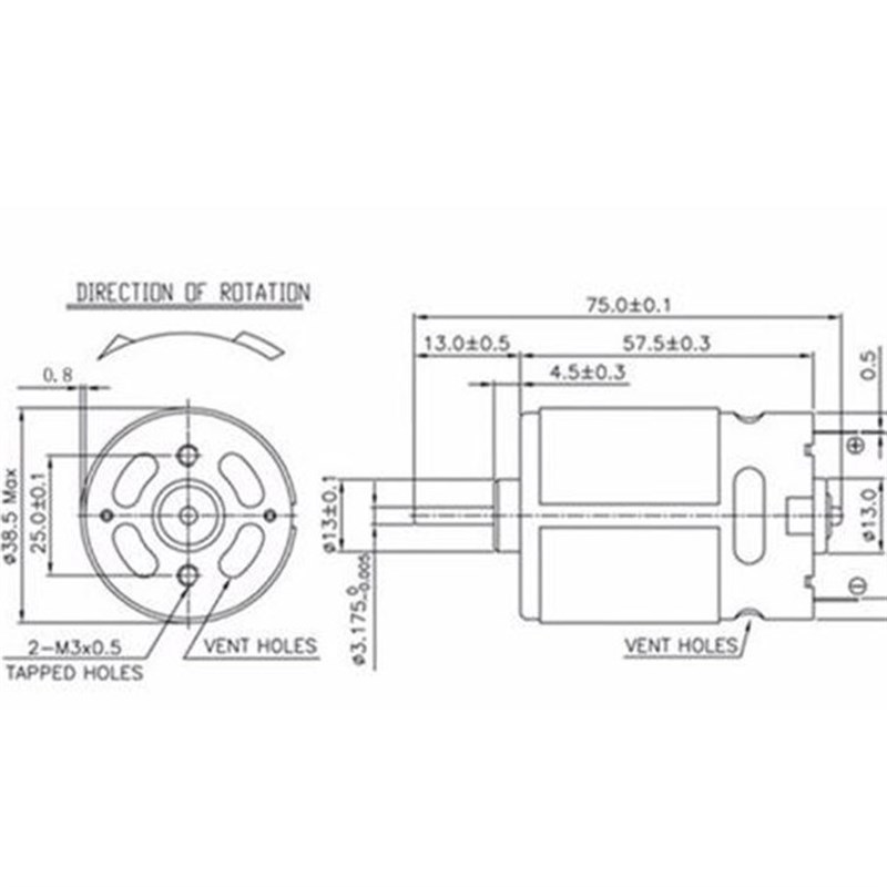 博 13齿GSR14.4-2-LI PSR 14,4 li-2 GSR 14,4-2-li电机马达