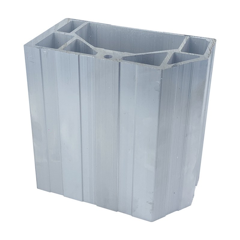 供应工业铝型材CNC加工铝合金型材可切割铝制品银白氧化抛光