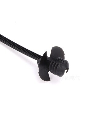 150-55610耐寒螺纹头扎带3*60mm X55 尼龙扎带 1000条/包