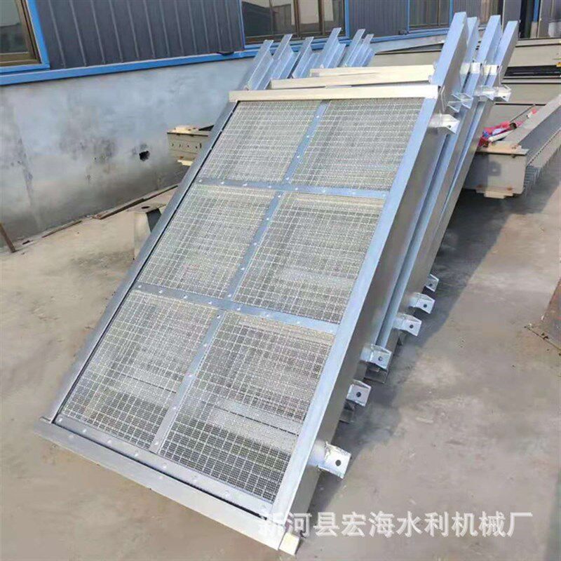 平板滤网污水处理不锈钢平板格栅厂家供应钢制拦污栅泵站拦污滤网