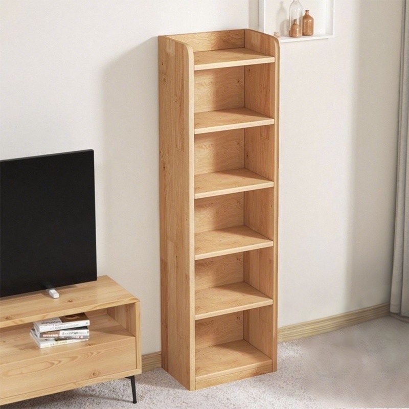 实木储物斗柜电视柜旁小边柜落地简约现代收纳柜五斗柜储物五斗橱