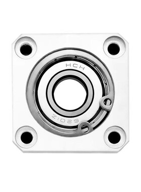 方法兰带座轴承座组件固定座o单轴承BASA6002 6204ZZ BGSAB BFF33