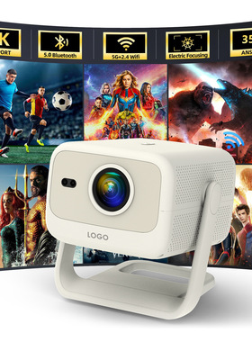 New R2F Smart Projector FHD 4K Home Theater Video Projecteur