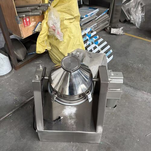 小型工业搅拌机304不锈钢微型化工粉末颗粒实验室鼓式静音混料