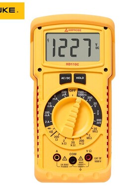 福禄克（FLUKE）安博Amprobe加固型万用表防水尘高压万用表