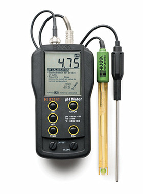 HANNA HI83141 便携式酸度pH-氧化还原mV-温度测定仪