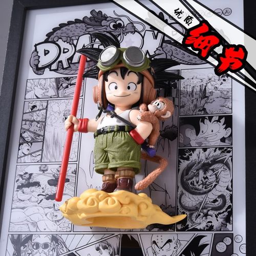 七龙珠猴子小悟空手办冲出动漫3D立体灯画摆件装饰挂画送生日礼物