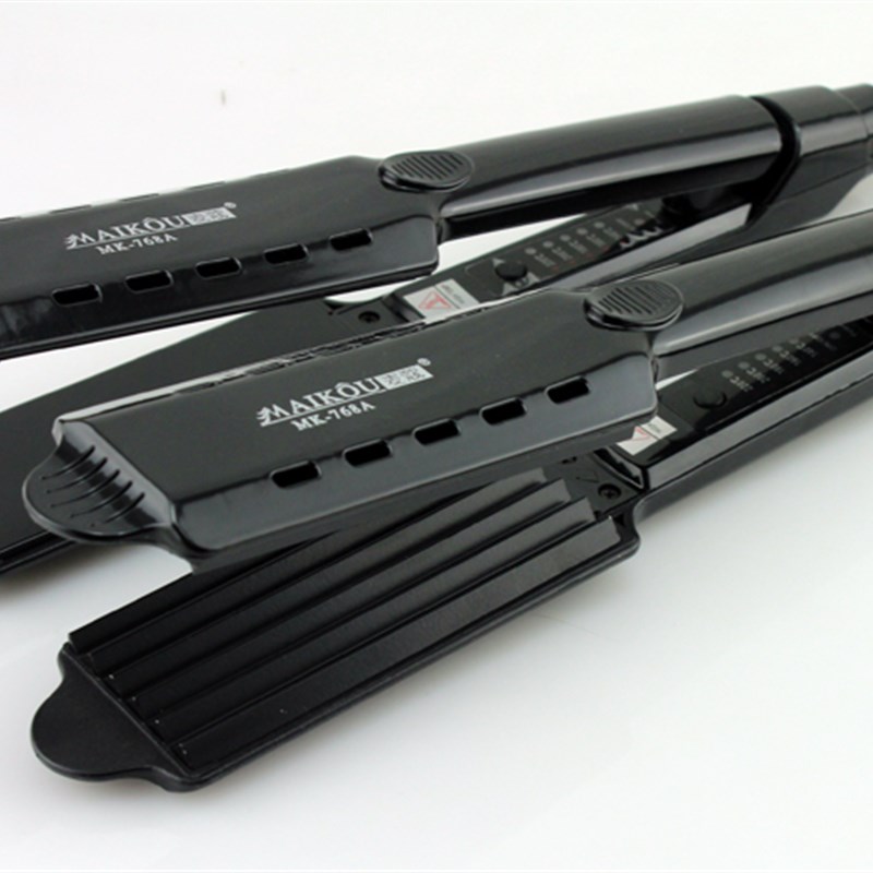 玉米烫夹板陶瓷调温电夹板两用玉米须烫内蓬松垫发根波浪麦穗夹板