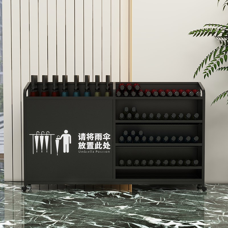 雨伞架收纳架酒店大堂门口教室班级商用大容量雨伞沥水存放置物架