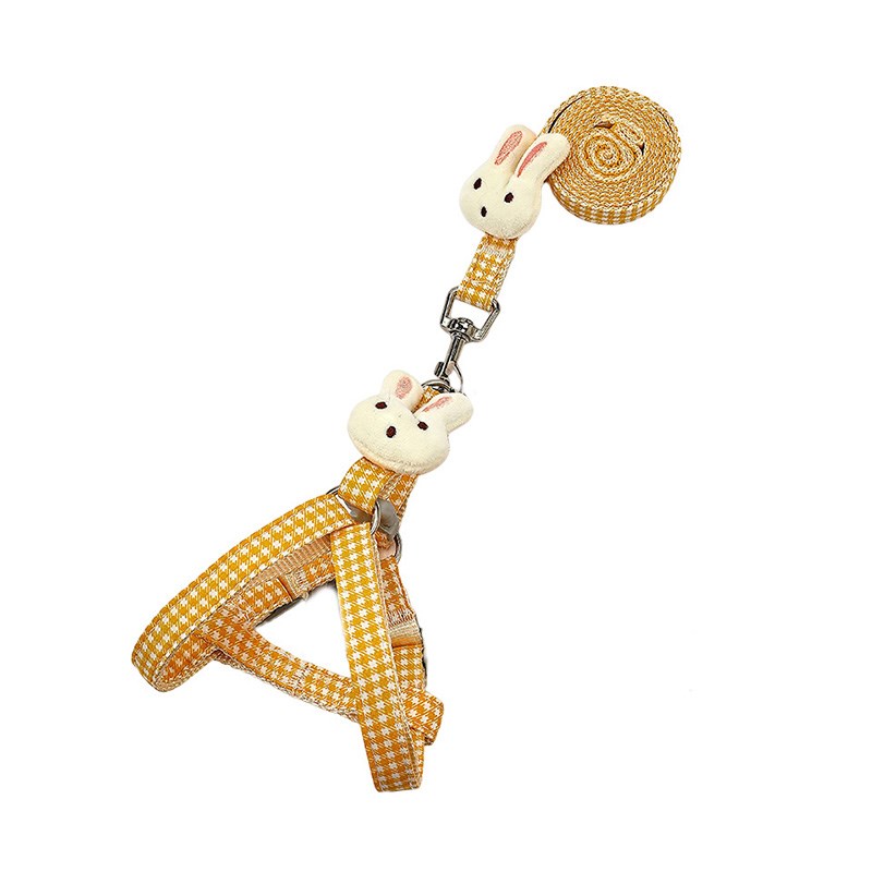 大猫日记狗狗牵引绳小型犬狗链子遛狗背心式狗绳子泰迪宠物胸背带