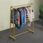 上墙壁货架子 中岛婚纱龙门架挂衣杆童装 服装 店展示架落地专用女装