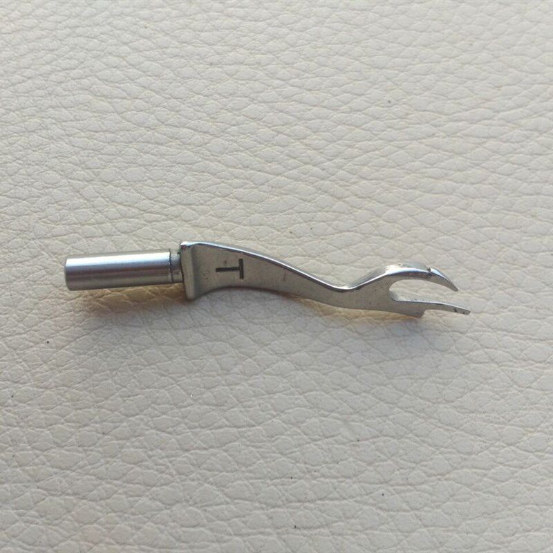 工业翘边机挑裤脚机家用撬边机配件拨线叉针佛手盲缝机T型弯针