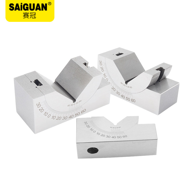 赛冠 铣床配件精密角度规可调试垫块角度器高精度AP25 AP30 AP46