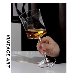 春风意杯 小年闲爱中古vintage高脚杯子红酒杯葡萄酒杯 觅端端