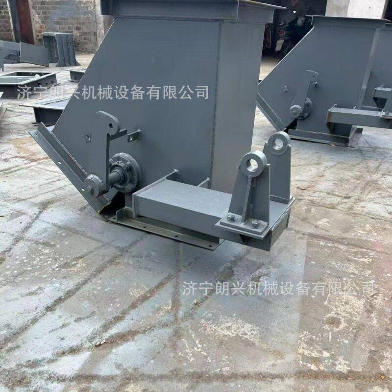 扇形挡板阀 电液动三通分料器 物料换向输送设备测阻式三通挡板阀