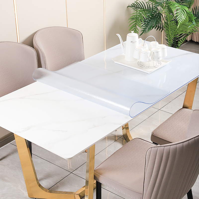 磨砂软玻璃餐桌垫透明PVC桌布防水防烫防油免洗桌面茶几垫水晶板