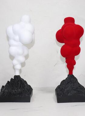 创意石膏抽象人物雕像摆件酒店样板间树脂艺术工艺品软装饰品摆设