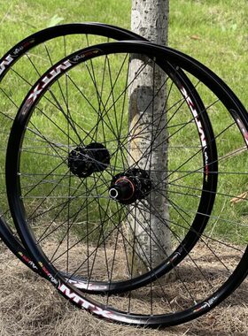 ECC山地自行车150T棘轮六培林花鼓太阳MTX33车圈自编轮组26/27.5