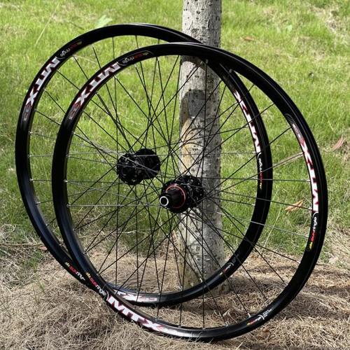 ECC山地自行车150T棘轮六培林花鼓太阳MTX33车圈自编轮组26/27.5