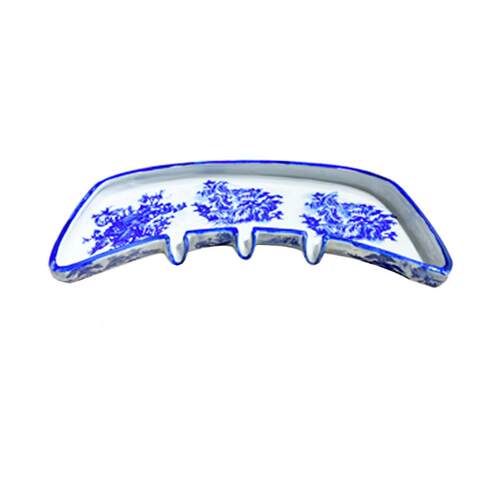 鱼古代托养陶瓷缸盘鱼景德镇JOD青花瓷陶瓷摆件托盘瀑布水箱底座