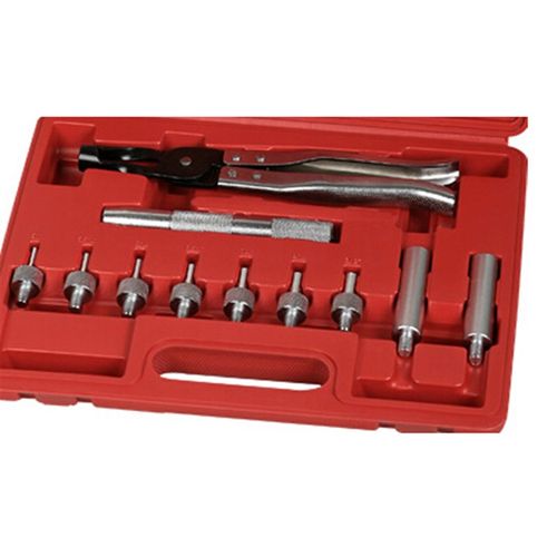 件气门油封拆装工具组气门拔取钳气门油封钳气门导管安装钳