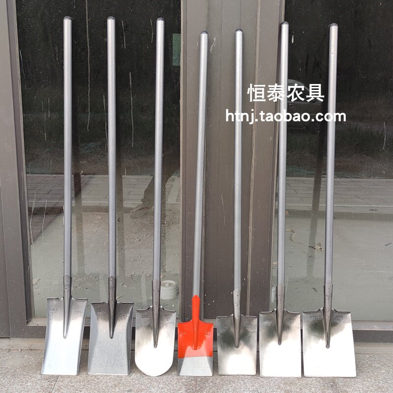 铁锹农用铁把钢锹挖洞铲尖方煤泥平圆头锹铲锰钢淬火铁柄铁锨,农机/农具/农膜,锹,淘宝优惠券,粉丝福利购,淘宝优惠卷
