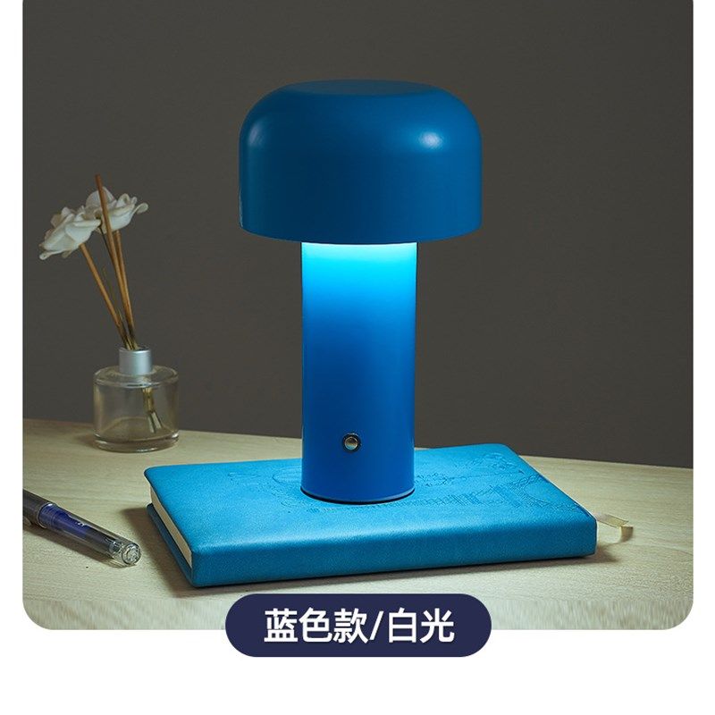 创意蘑菇U充电式触摸LD装饰台灯酒吧吧咖啡厅桌灯卧室床头灯,家装灯饰光源,装饰台灯,淘宝优惠券,粉丝福利购,淘宝优惠卷