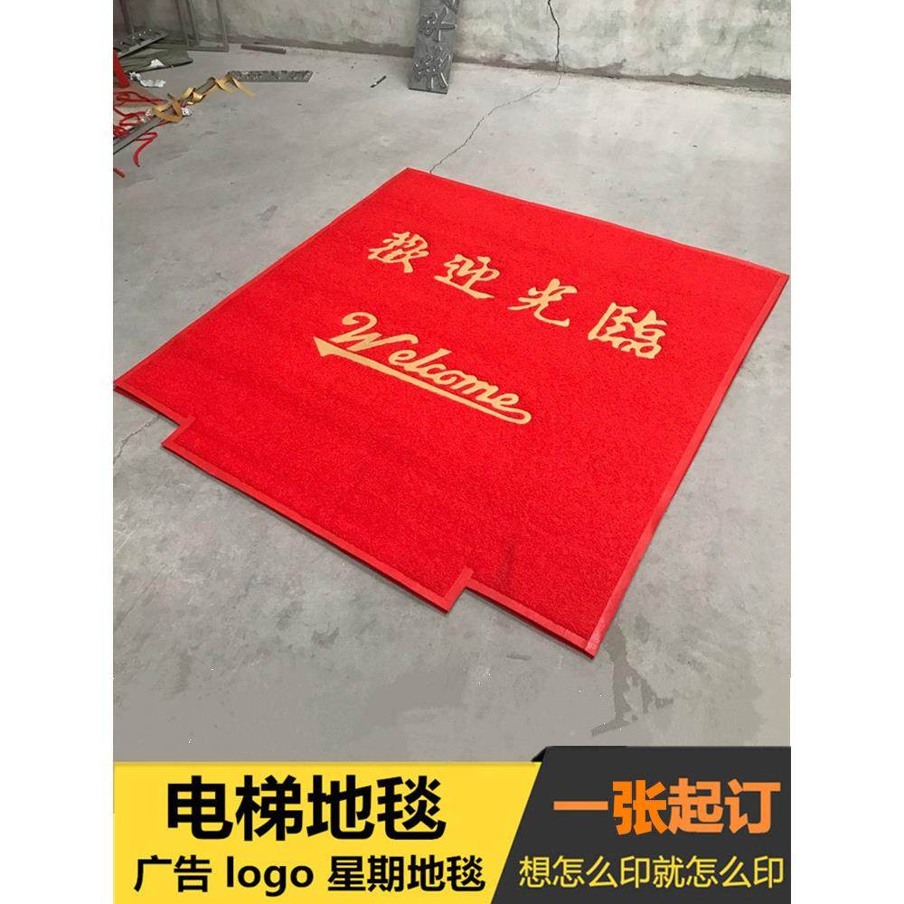 电梯地垫定制logo广告加厚丝圈进门口迎宾垫酒店欢迎光临星期地毯,居家布艺,家用脚垫,淘宝优惠券,粉丝福利购,淘宝优惠卷