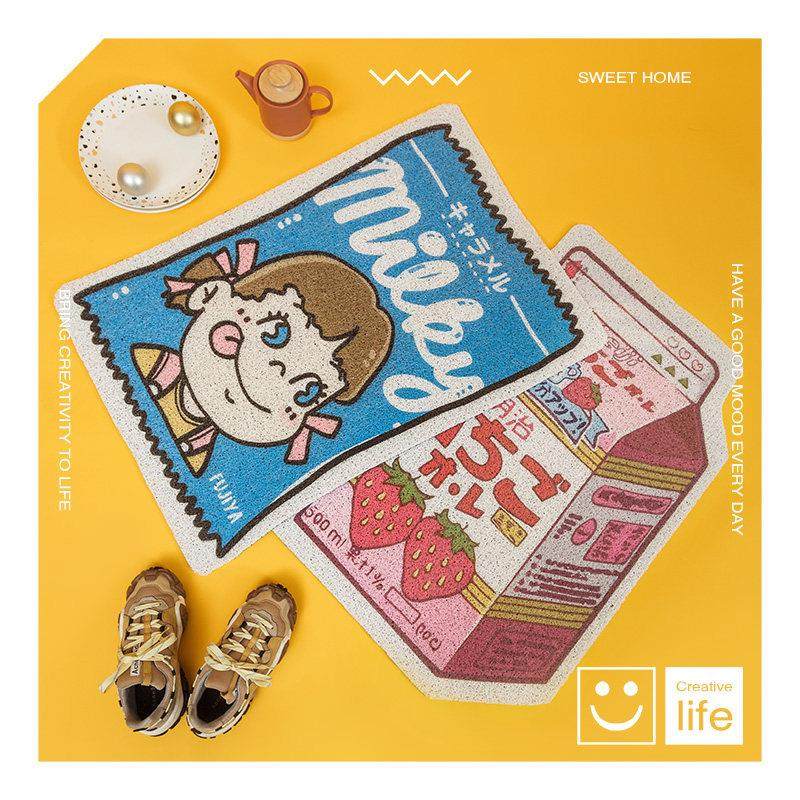 ins零食创意丝圈地垫进门蹭脚地垫入户门垫防滑防尘卧室厨房地垫,居家布艺,家用脚垫,淘宝优惠券,粉丝福利购,淘宝优惠卷