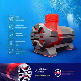 Bte小型缸钢炮o鱼变频水泵FDQ静音潜水泵波浪循环泵鱼池大流量超