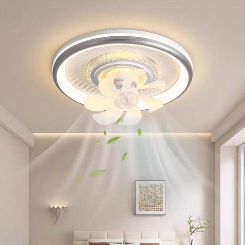 卧室饭卧厅60度旋转风扇灯202顶5款大新风力吸灯简约室电风扇