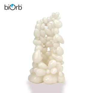 饰biob鱼缸水族箱造景装 白卵色鹅石山布景 鱼缸石头造景ORNr石