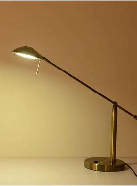 北欧简创意约现代设灯计师办公长书桌58957阅读酒店美工臂台办公