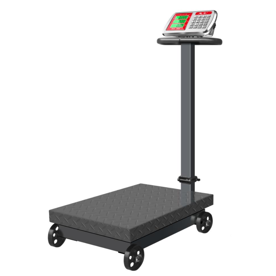 丰带双面5600惠kg电子称磅称3轮00公斤工业商用0TCS-3000千克电子