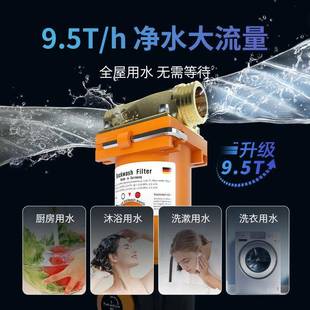 德汉斯WS 希尔国进口前提置过器家用带全滤自动反冲醒器大流 2340