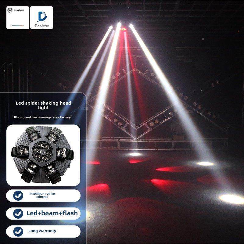 灯MKT夫人Kt气氛灯蜘蛛蜂v眼动头灯旋光束酒灯吧气氛舞台灯光转灯,影音电器,舞台灯光,淘宝优惠券,粉丝福利购,淘宝优惠卷